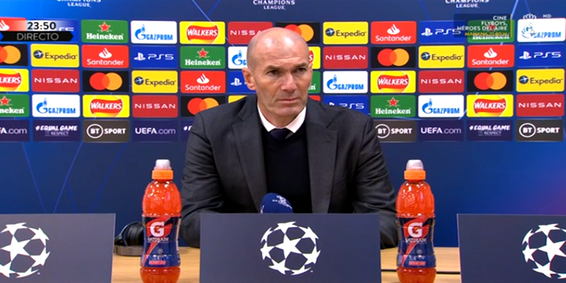 VÍDEO | Rueda de prensa de Zinedine Zidane tras el partido ante el Liverpool