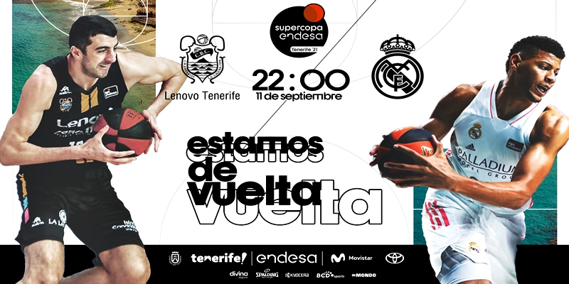 NOTICIAS | El Real Madrid disputara ante el Lenovo Tenerife las semifinales de la Supercopa Endesa