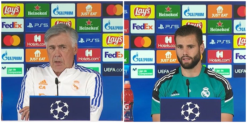 VÍDEO | Rueda de prensa de Nacho Fernández y Carlo Ancelotti previa al partido ante el Sheriff Tiraspol