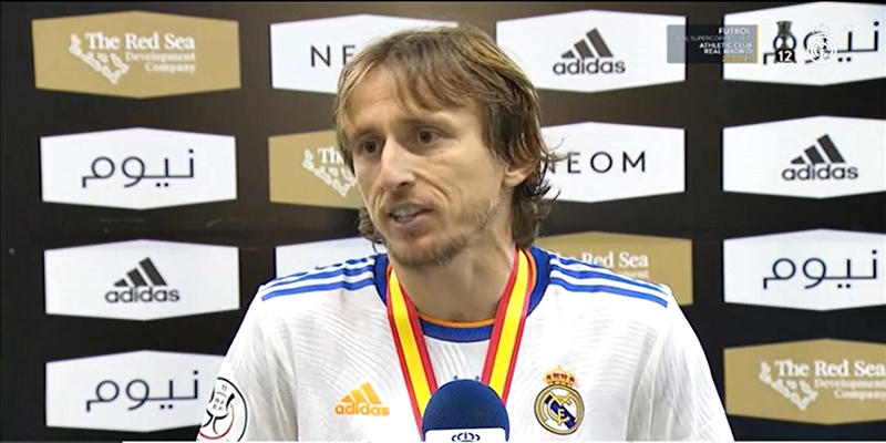 VÍDEO | Declaraciones de Luka Modric y Lucas Vazquez tras la final de la Supercopa