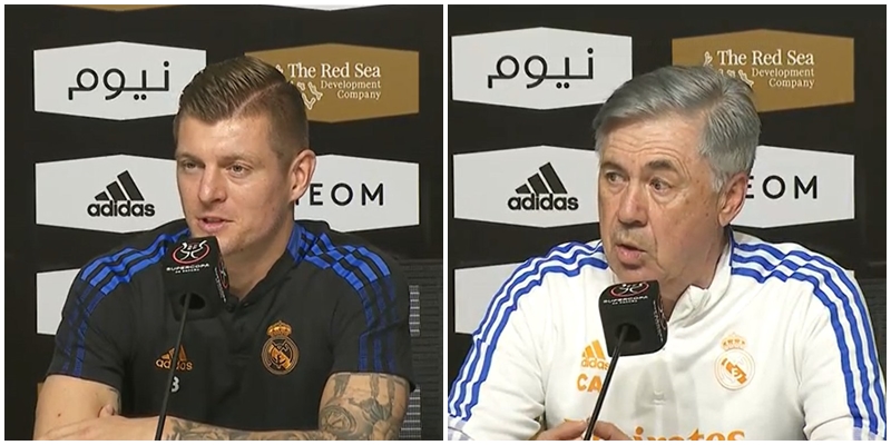 VÍDEO | Rueda de prensa de Toni Kroos y Carlo Ancelotti previa al partido ante el FC Barcelona