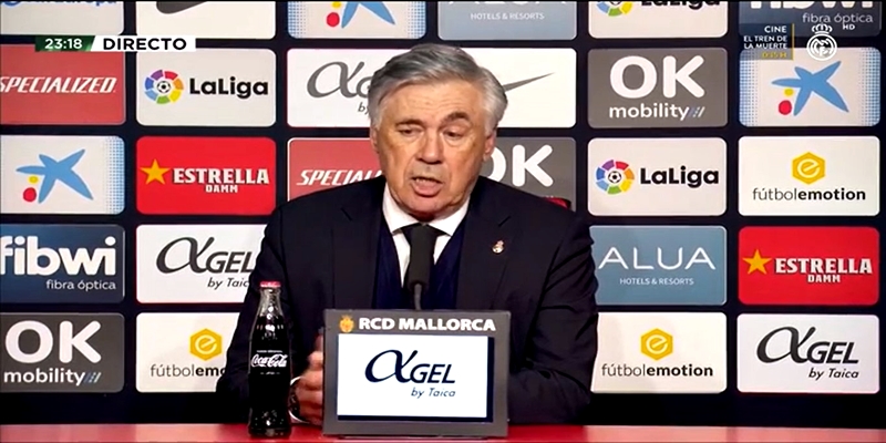 VÍDEO | Rueda de prensa de Carlo Ancelotti tras el partido ante el RCD Mallorca