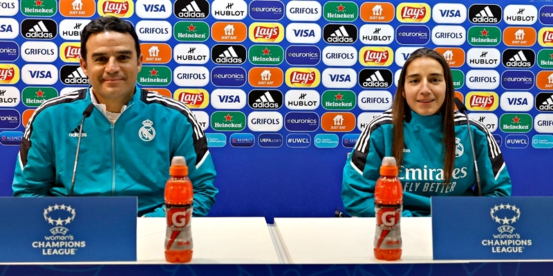VÍDEO | Rueda de prensa de Alberto Toril y Lucía Rodríguez previa al partido ante el FC Barcelona Femenino