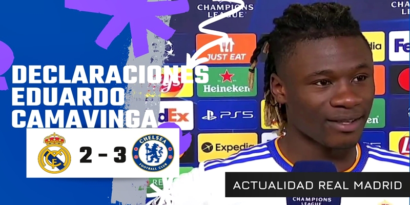 VÍDEO | Declaraciones de Eduardo Camavinga tras el partido ante el Chelsea