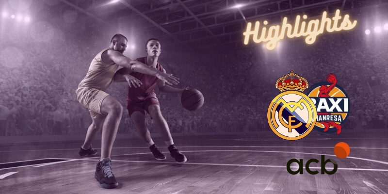VÍDEO | Highlights | Real Madrid Baloncesto vs Baxi Manresa | Play off | Cuartos de final | Liga Endesa