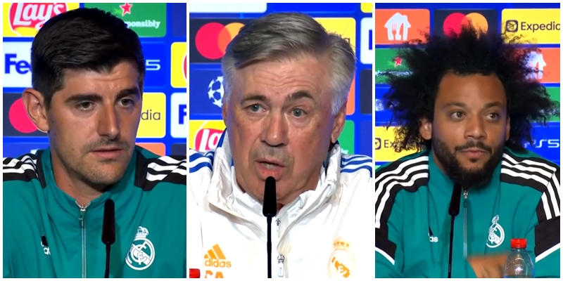 VÍDEO | Rueda de prensa de Carlo Ancelotti, Thibaut Courtois y Marcelo previa a la final de la Champions League