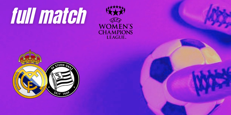 VÍDEO | Full match | Real Madrid Femenino vs SK Sturm Graz | UWCL | Fase previa