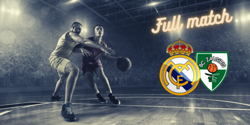 VÍDEO | Full match | Real Madrid Baloncesto vs BC Zalgiris Kaunas | XI Trofeo Costa del Sol