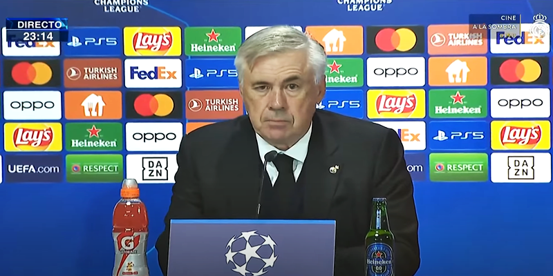 VÍDEO | Rueda de prensa de Carlo Ancelotti tras el partido ante el Manchester City