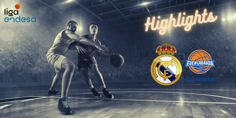 VÍDEO | Highlights | Real Madrid Baloncesto vs Carplus Fuenlabrada | Liga Endesa | Jornada 6