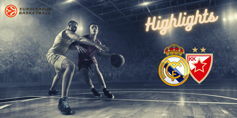 VÍDEO | Highlights | Real Madrid Baloncesto vs Estrella Roja | Euroleague | Jornada 4