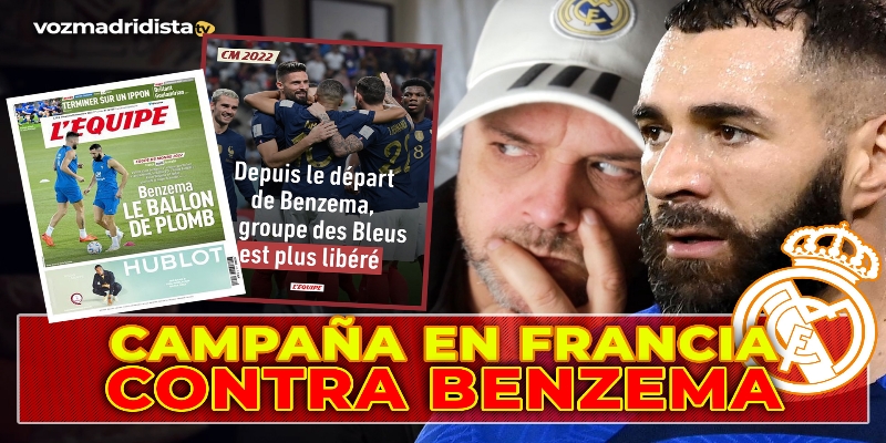 VÍDEO | Extraña campaña contra Benzema en Francia