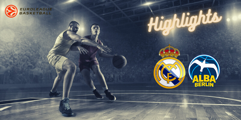 VÍDEO | Highlights | Real Madrid Baloncesto vs Alba Berlin | Euroleague | Jornada 8