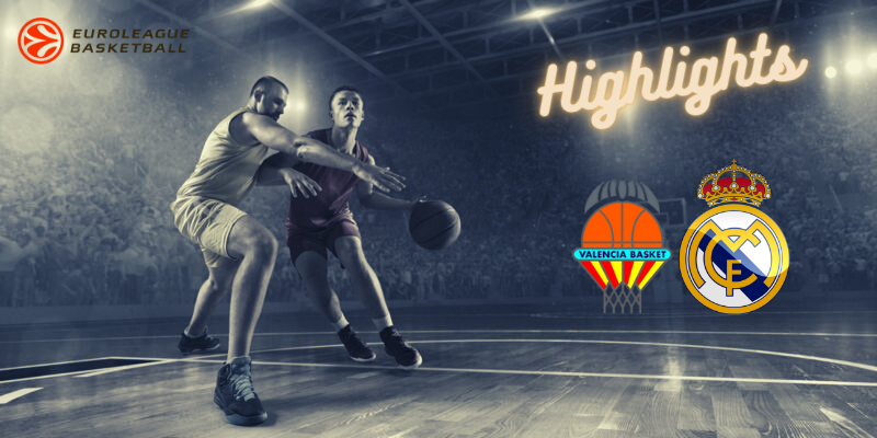 VÍDEO | Highlights | Valencia Basket vs Real Madrid Baloncesto | Euroleague | Jornada 9