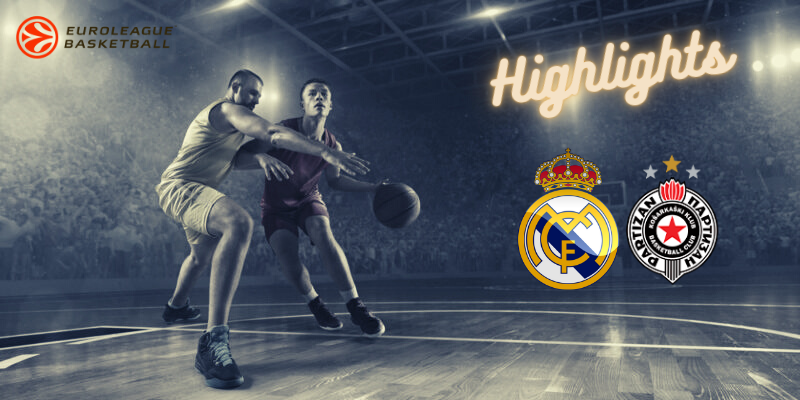 VÍDEO | Highlights | Real Madrid Baloncesto vs Partizán de Belgrado | Euroleague | Jornada 10
