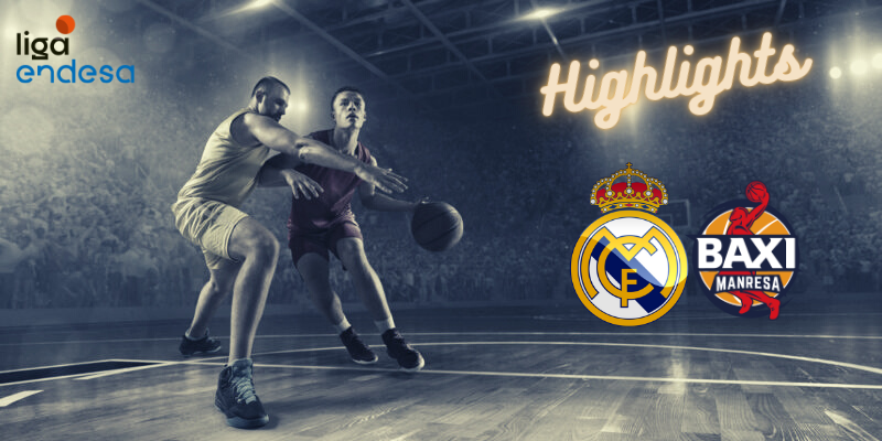 VÍDEO | Highlights | Real Madrid Baloncesto vs Baxi Manresa | Liga Endesa | Jornada 11