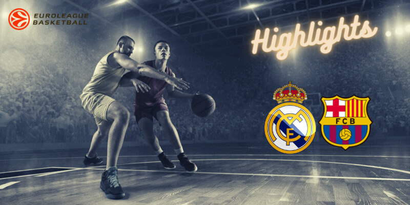 VÍDEO | Highlights | Real Madrid Baloncesto vs FC Barcelona | Euroleague | J21