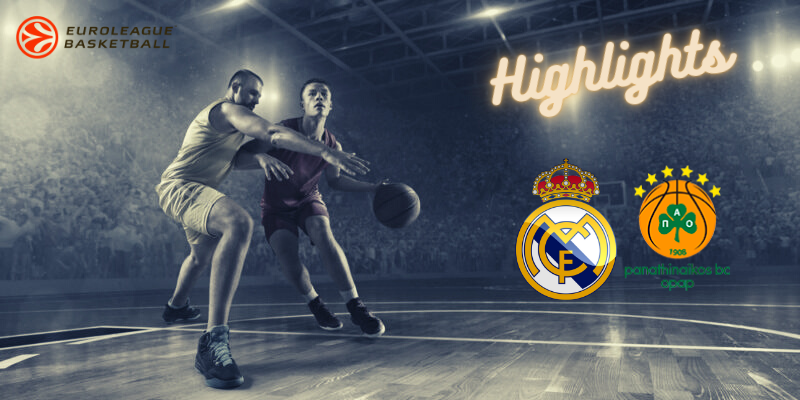 VÍDEO | Highlights | Real Madrid Baloncesto vs Panathinaikos | Euroleague | J22