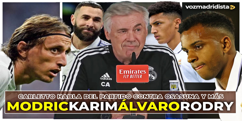 VÍDEO | Modric, Benzema, Álvaro y Rodrygo