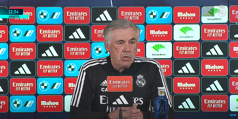 VÍDEO | Rueda de prensa de Carlo Ancelotti previa al partido ante el Getafe