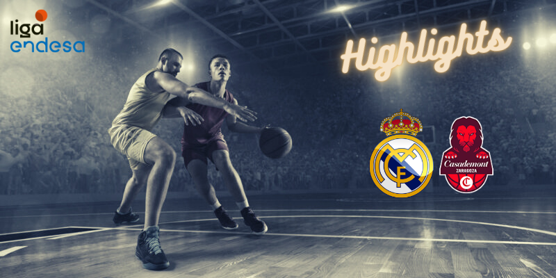 VÍDEO | Highlights | Real Madrid Baloncesto vs Casademont Zaragoza | Liga Endesa | J30