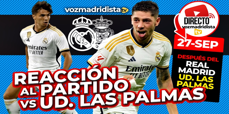 VÍDEO | 🔴 POST PARTIDO | REAL MADRID 2 – 0 UD LAS PALMAS | LALIGA | J7