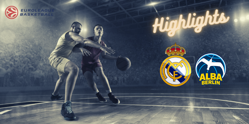 VÍDEO | 📺 HIGHLIGHTS | REAL MADRID BALONCESTO vs ALBA BERLÍN | EUROLEAGUE | J10