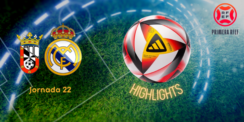 VÍDEO | 📺 HIGHLIGHTS | AD CEUTA FC vs REAL MADRID CASTILLA | PRIMERA RFEF | J22