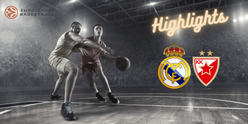 VÍDEO | 📺 HIGHLIGHTS | REAL MADRID BALONCESTO vs ESTRELLA ROJA | EUROLEAGUE | J32