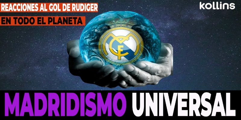 VÍDEO | ✅️ REAL MADRID UNIVERSAL | REACCIÓNES, EN TODO EL MUNDO, AL GOL DE PENALTI DE RUDIGER FRENTE AL CITY 🤩