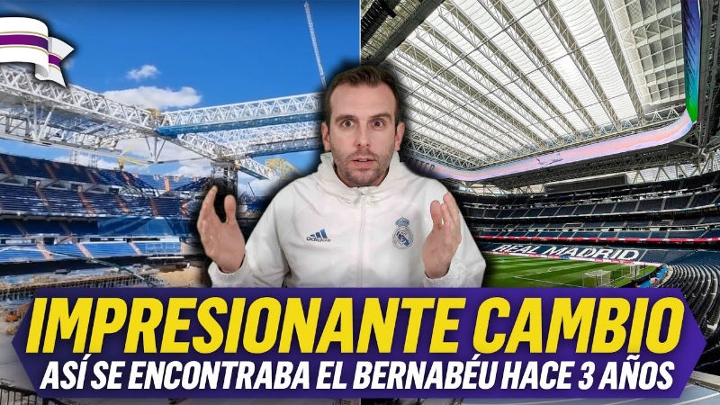 VÍDEO | 💥 ¿ERAS CONSCIENTE DE LA BRUTAL TRANSFORMACIÓN DEL BERNABÉU?