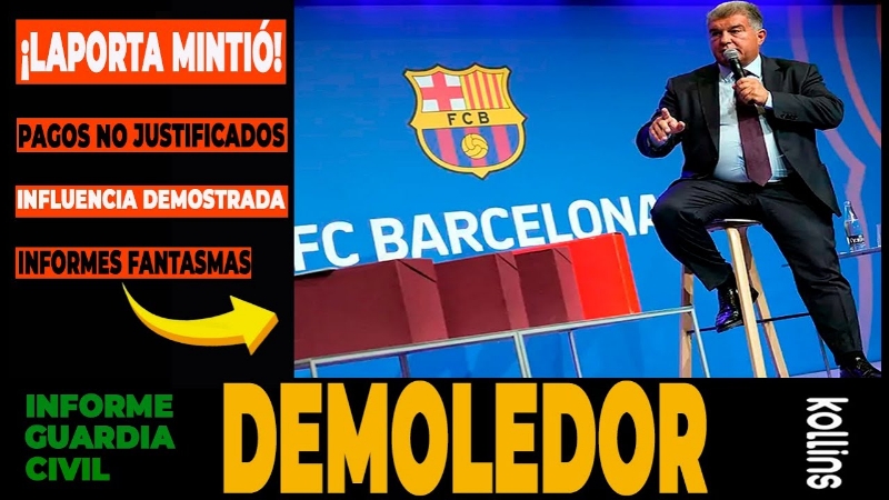 VÍDEO | ✅️ «VISTO EL INFORME DE LA GUARDIA CIVIL, CUESTA CREER QUE EL BARÇA SE LIBRE EN EL CASO NEGREIRA» 🤔