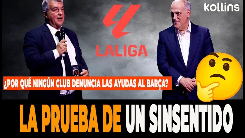 VÍDEO | ✅️ «EL CLUB QUE MÁS A PERJUDICADO AL RESTO DEL FÚTBOL ESPAÑOL ES EL BARCELONA, NADIE LE DEBE NADA»