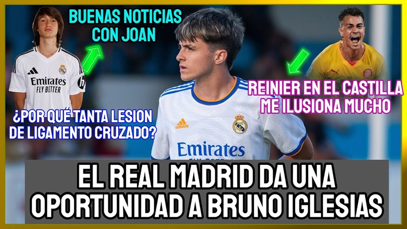 VÍDEO | ✅ EL REAL MADRID DA UNA NUEVA OPORTUNIDAD A BRUNO IGLESIAS. BUENAS NOTICIAS CON JOAN MARTINEZ.