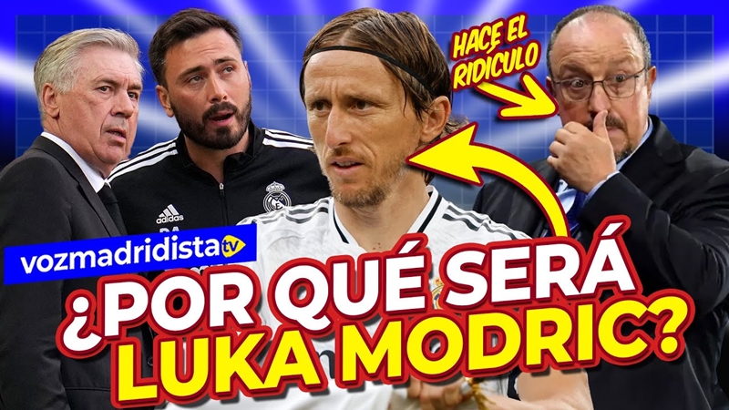 VÍDEO | 🤨 YO TAMBIÉN PONDRÍA A MODRIC… Y REVIENTO AL RIDÍCULO DE BENÍTEZ