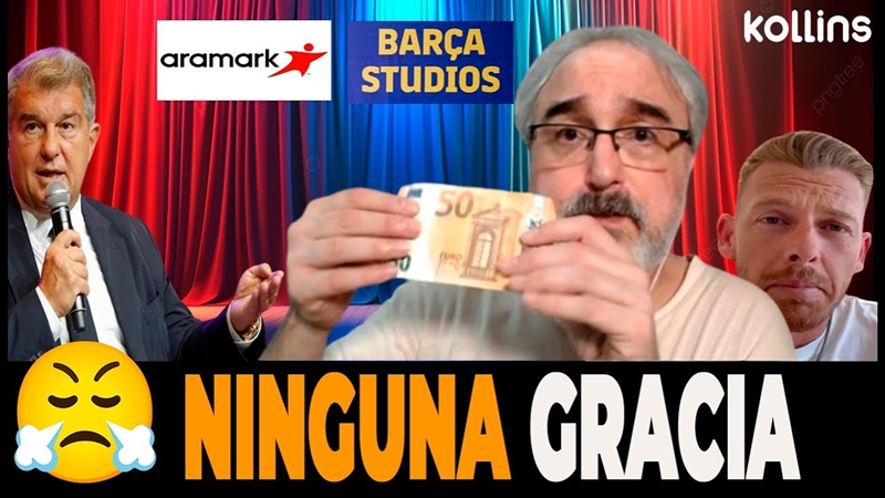 VÍDEO | ✅ «ARAMARK ES LA ÚLTIMA PIRUETA DE BARÇA STUDIOS, PERO LOS RESPONSABLES SON EL RESTO DE CLUBES» 🤔