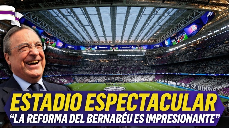 VÍDEO | 💥 EL ESTADIO SANTIAGO BERNABÉU NOMBRADO MEJOR ESTADIO DEL MUNDO EN 2024