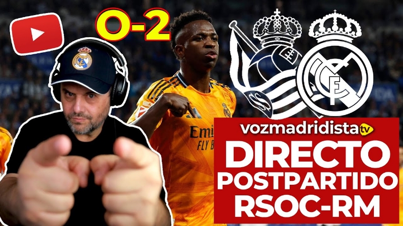 VÍDEO | 🔴 DIRECTO POST PARTIDO | REAL SOCIEDAD vs REAL MADRID