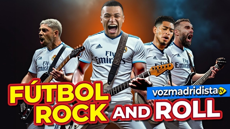 VÍDEO | 🎸 ¡OH YEAH! FÚTBOL ROCK AND ROLL