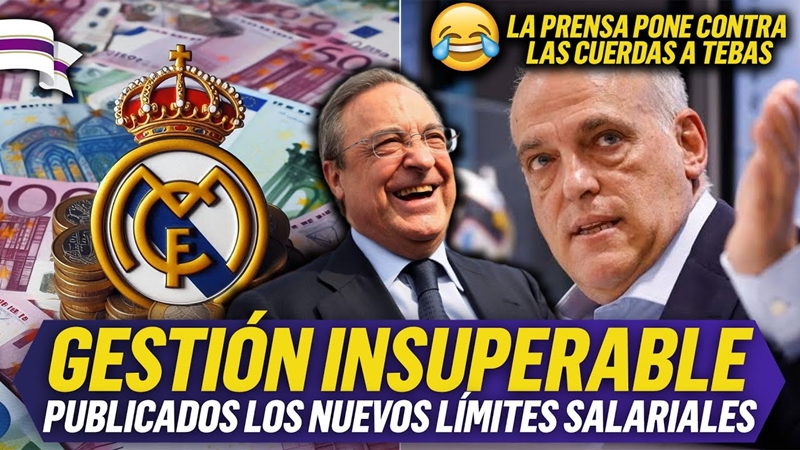 VÍDEO | 📢 IMPRESIONANTES DATOS DEL REAL MADRID A NIVEL ECONÓMICO CON EL LÍMITE SALARIAL