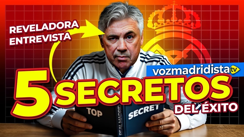 VÍDEO | 😱 CARLO CONFIESA: 5 SECRETOS DEL EXITO DEL MADRID