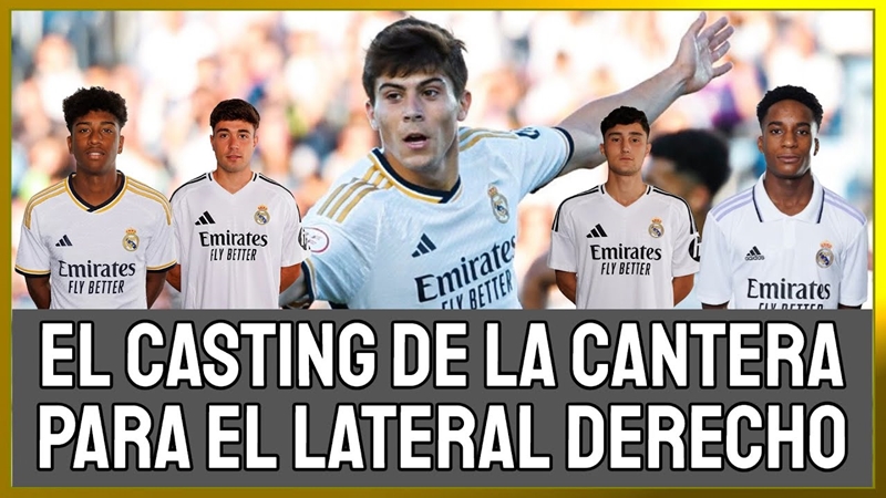 VÍDEO | ✅ LAS OPCIONES DEL REAL MADRID PARA EL LATERAL: JESÚS FORTEA, LOREN AGUADO, MELVIN UKPEIGBE, DAVID JIMENEZ Y CRISTIAN DAVID