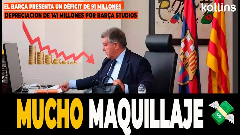 VÍDEO | ✅ ¡PÉRDIDAS! «LAS CUENTAS DEL BARCELONA SON NEGATIVAS, PERO SABEN VENDER A LOS SUYOS LO CONTRARIO» 📉