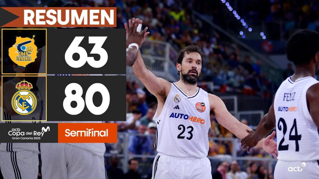 VÍDEO | 📺 HIGHLIGHTS | DREAMLAND GRAN CANARIA vs REAL MADRID BALONCESTO | 🏆 COPA DEL REY | SEMIFINAL